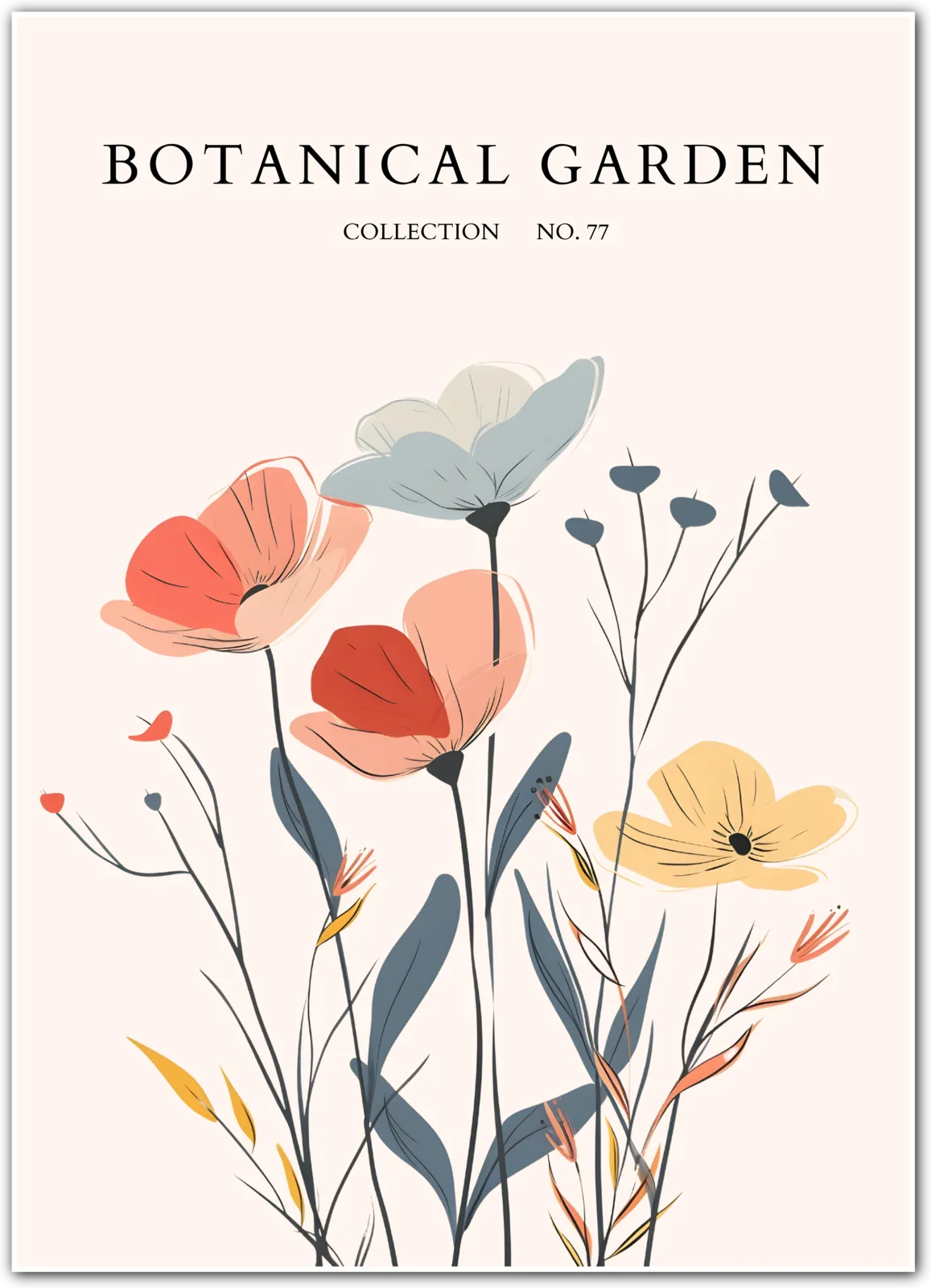 Purple Crocus – Spring Awakening Botanical Print