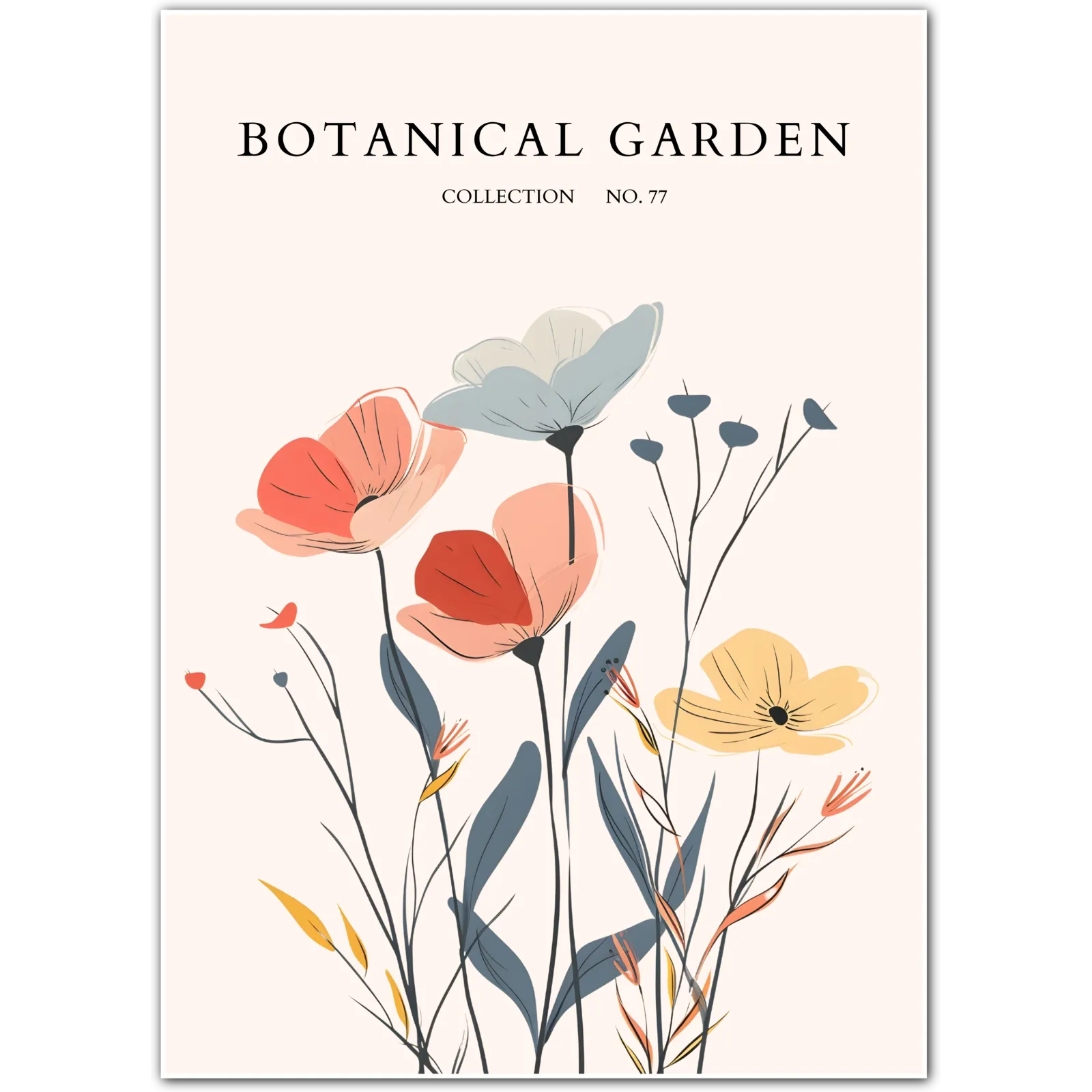 Purple Crocus – Spring Awakening Botanical Print