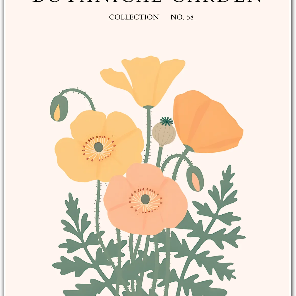 Wildflower Jubilee Botanical Art Print