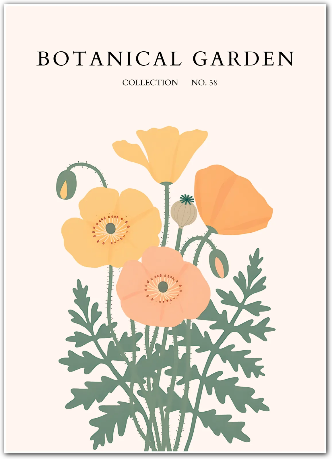 Wildflower Jubilee Botanical Art Print