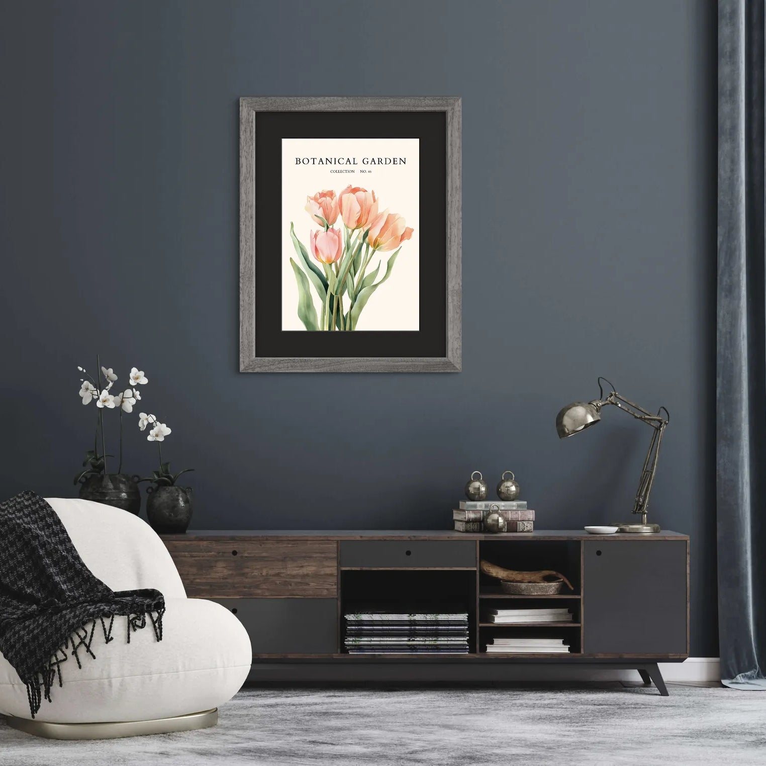 Whimsical Wildflowers Botanical Illustration