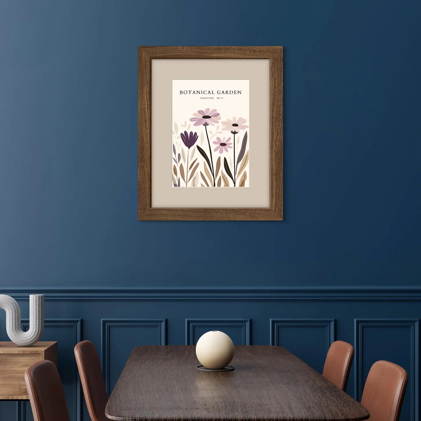 Vintage Petal Medley – Earthy Pink Botanical Print