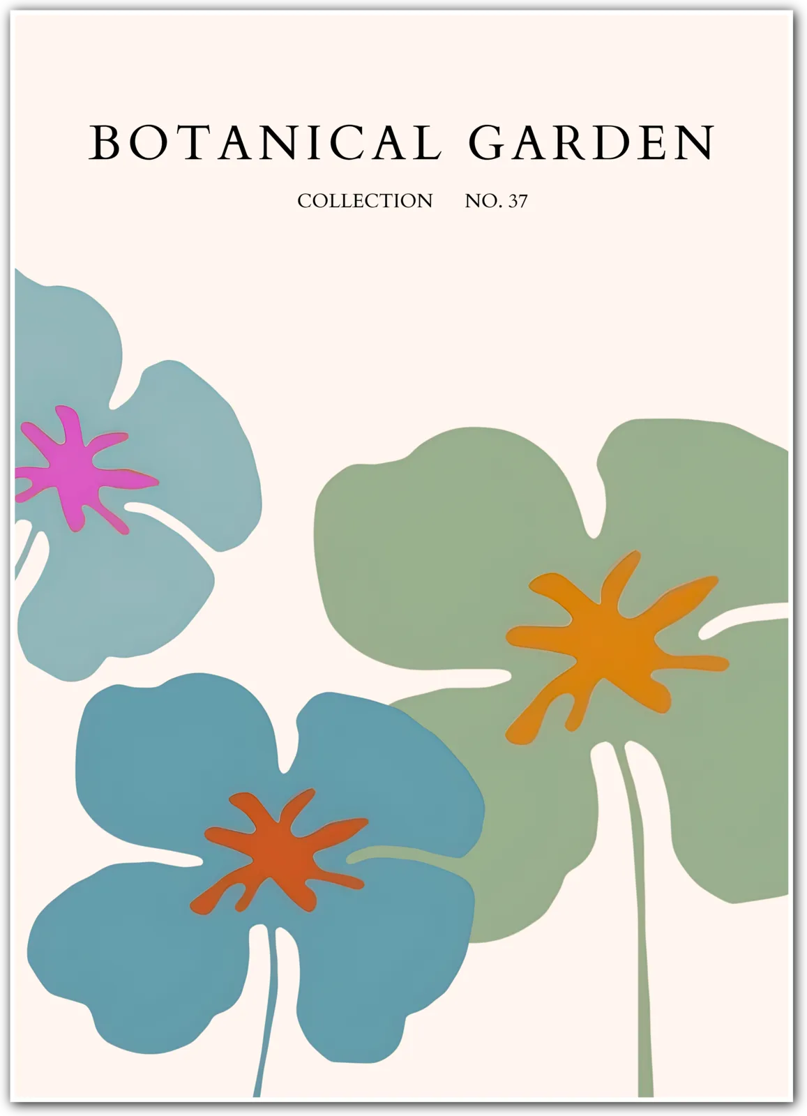 Lavender Bell Song – Soft Botanical Bloom Print