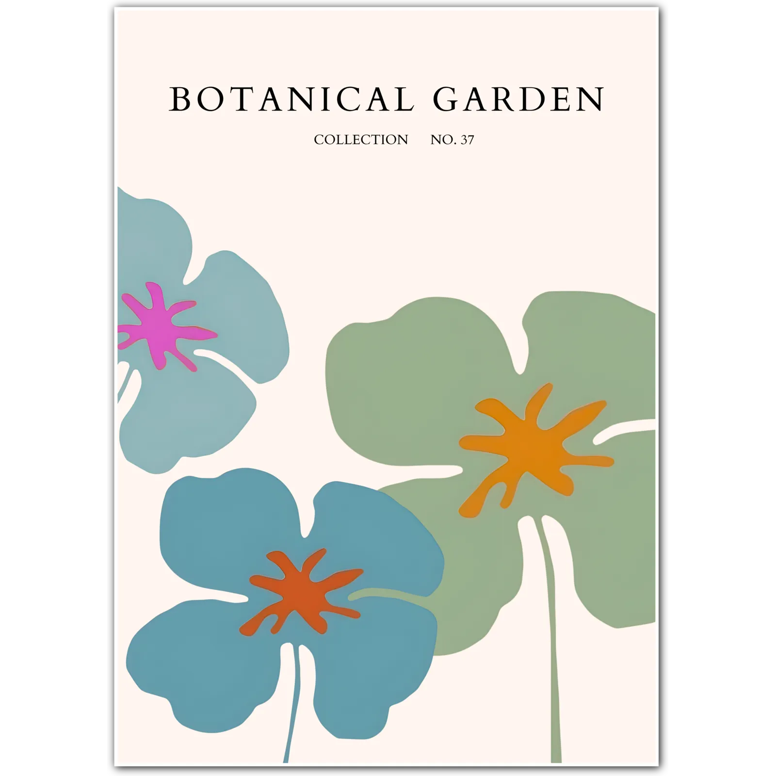 Lavender Bell Song – Soft Botanical Bloom Print