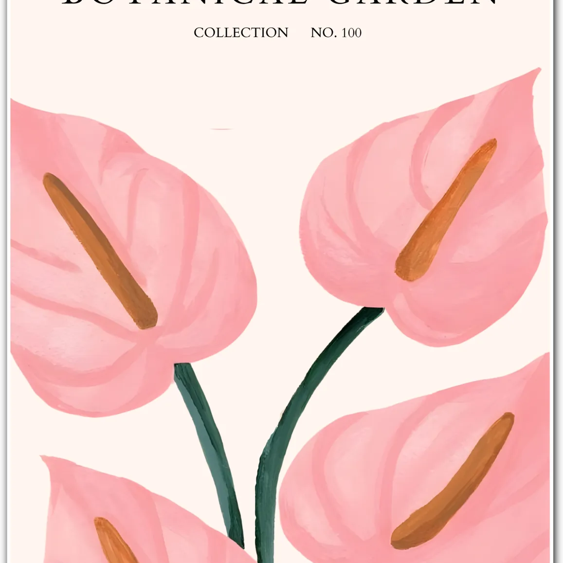 Forget-Me-Not Botanical Art Print – Blue Wildflower of Remembrance