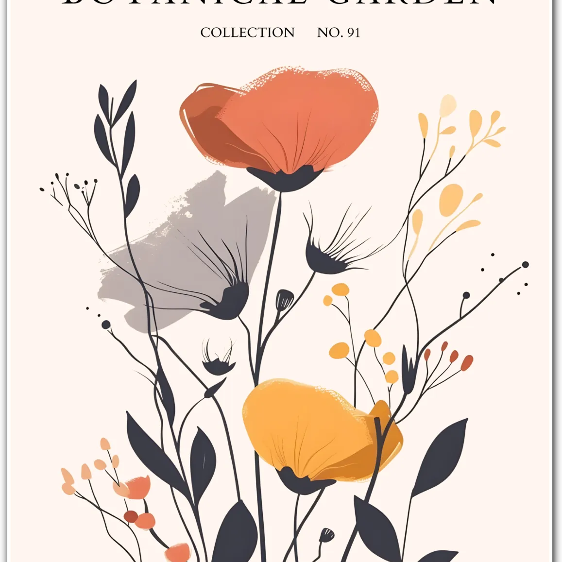 Tropical Anthurium Trio Botanical Art Print – Pink & Red Exotic Flowers