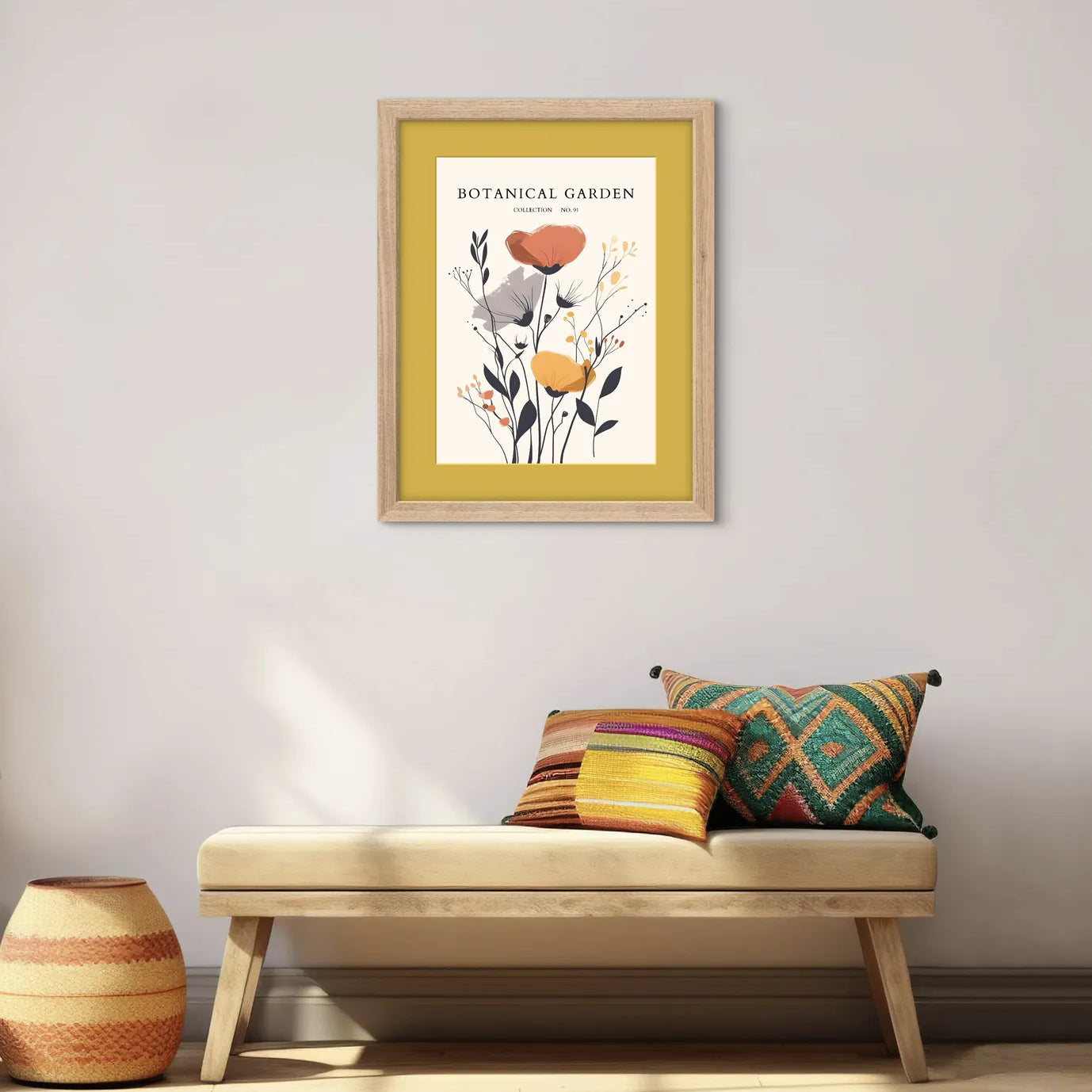 Tropical Anthurium Trio Botanical Art Print – Pink & Red Exotic Flowers