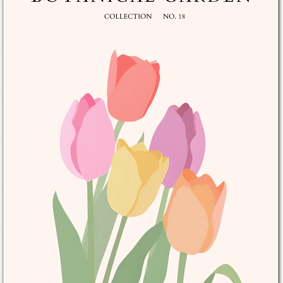 Hibiscus Haze – Abstract Blue Flower Print