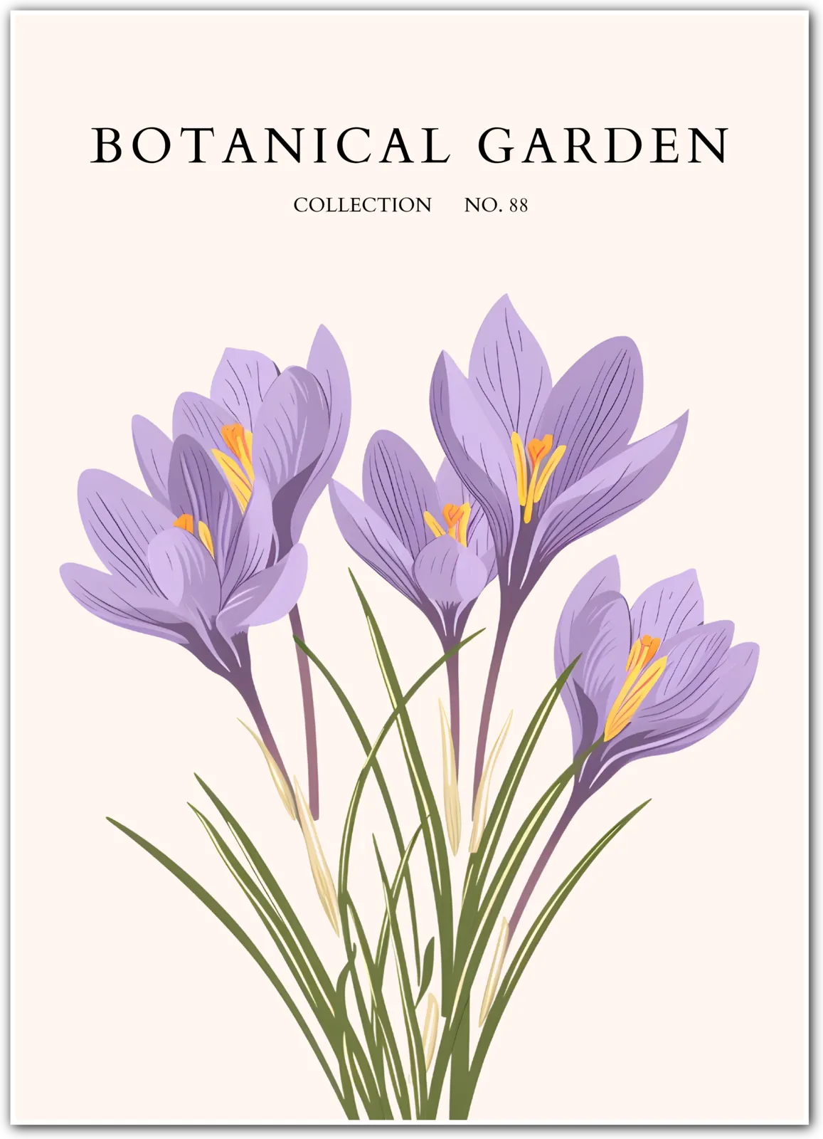 Peach Meadowlight – Petal Dance Art Print