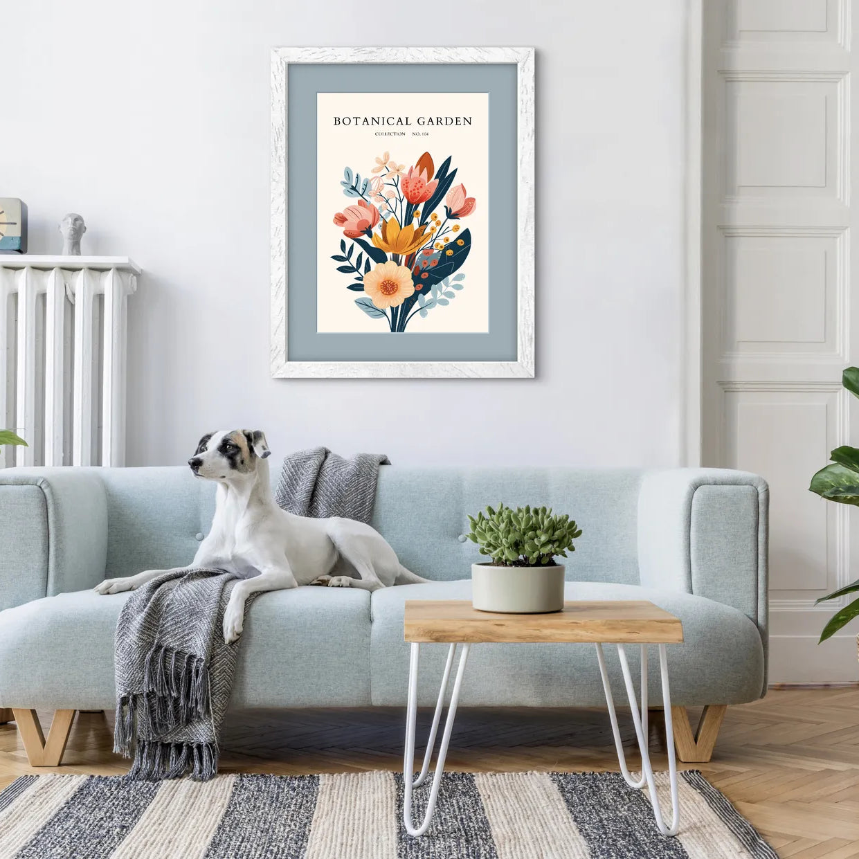 Tropical Bloom Bunch Art Print