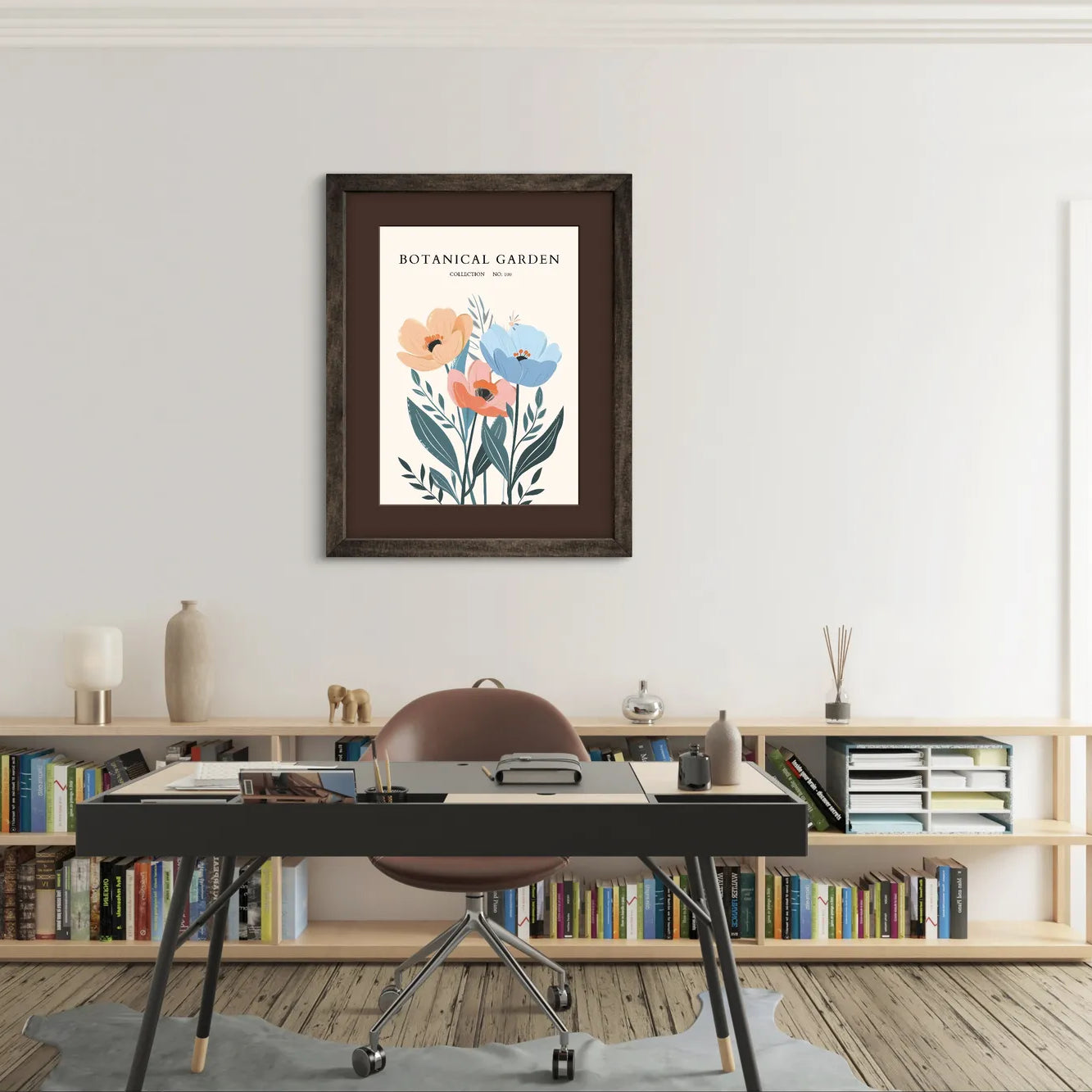 Spring Trio Coneflower Art Print