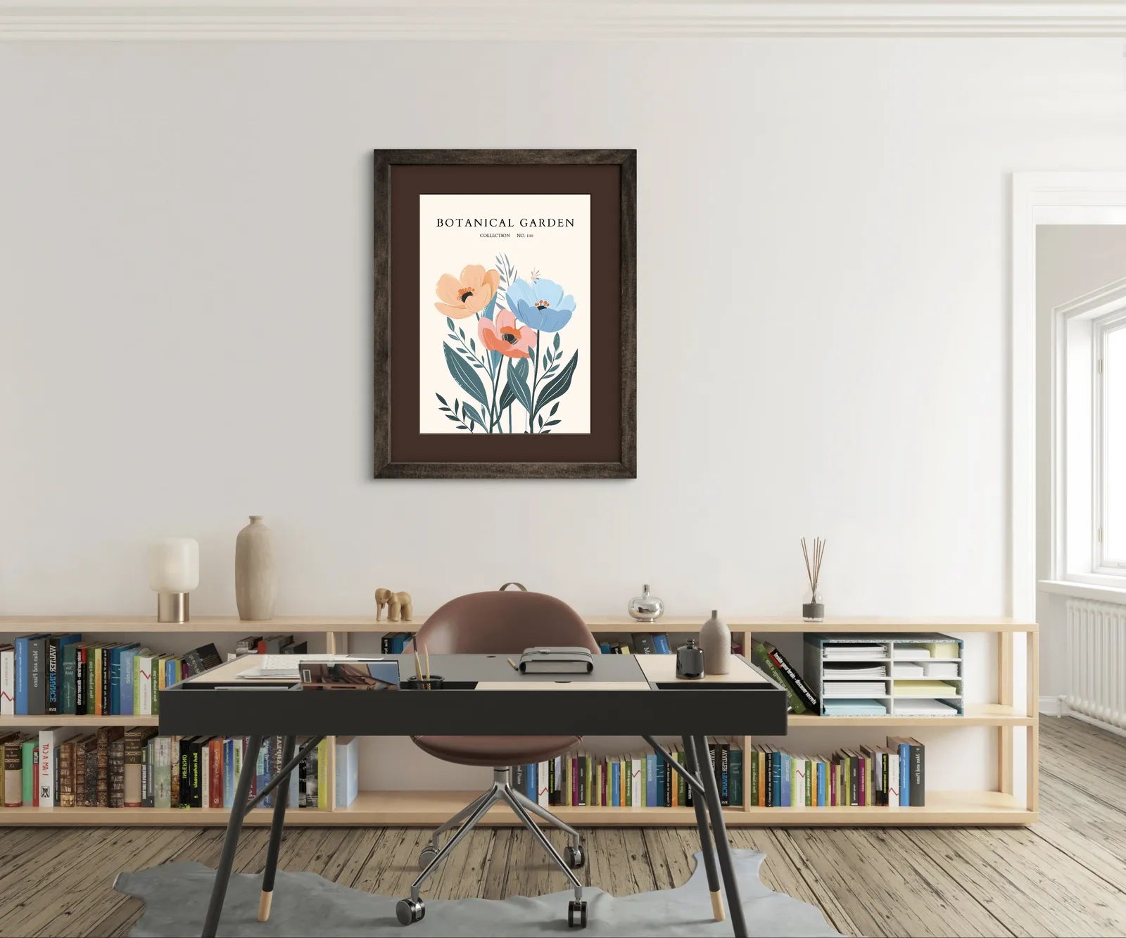 Spring Trio Coneflower Art Print