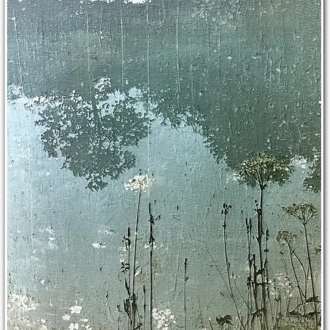 Meadow's Edge – Wildflower Lake Botanical Scene