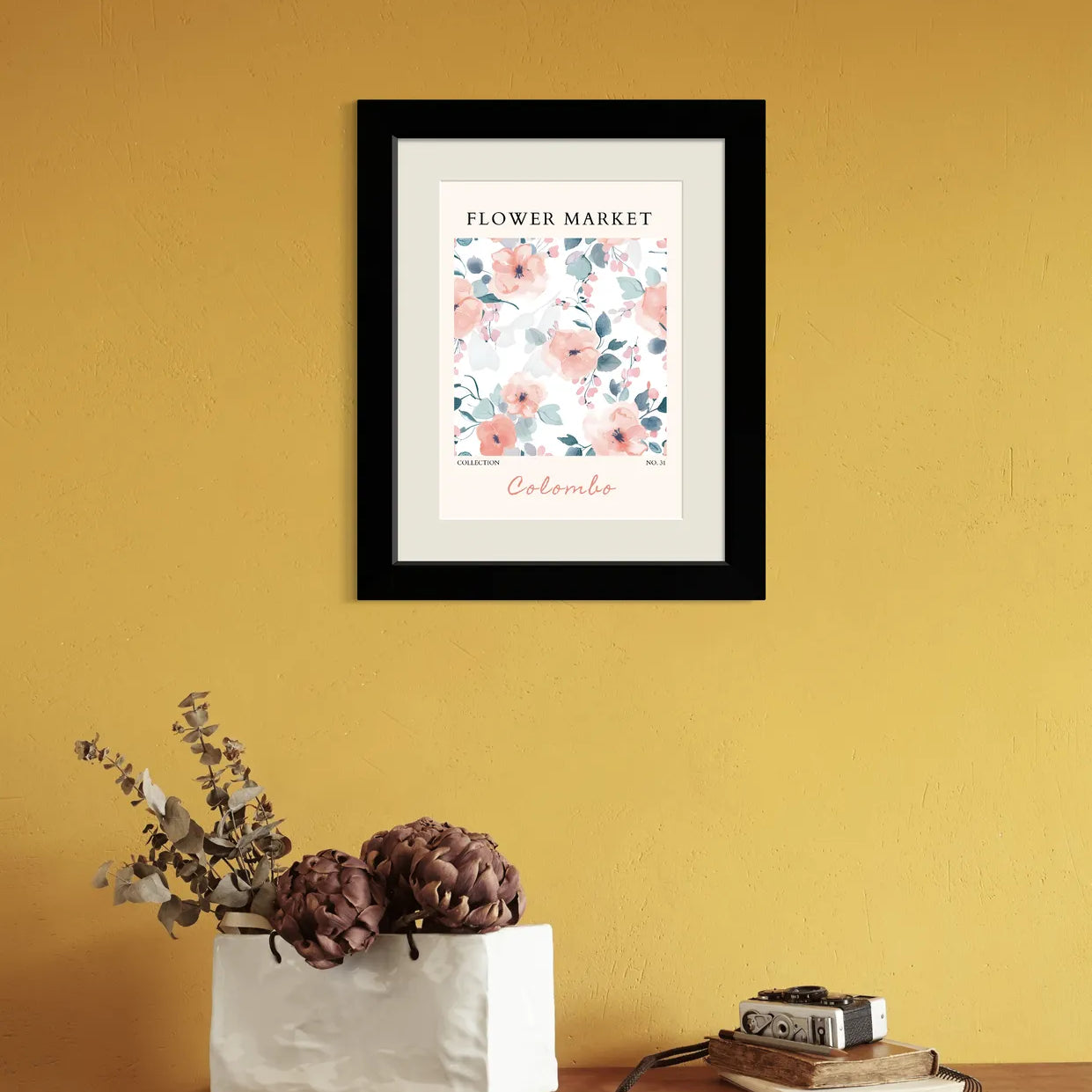 Colombo Blush Peonies – Dreamy Watercolour Floral Art Print