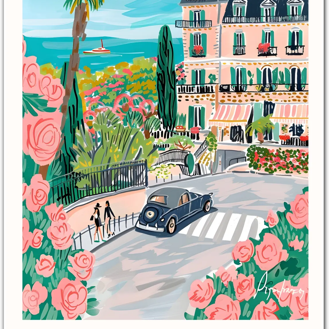 Capri Island Art Print - Colourful Views of Italy’s Mediterranean Paradise
