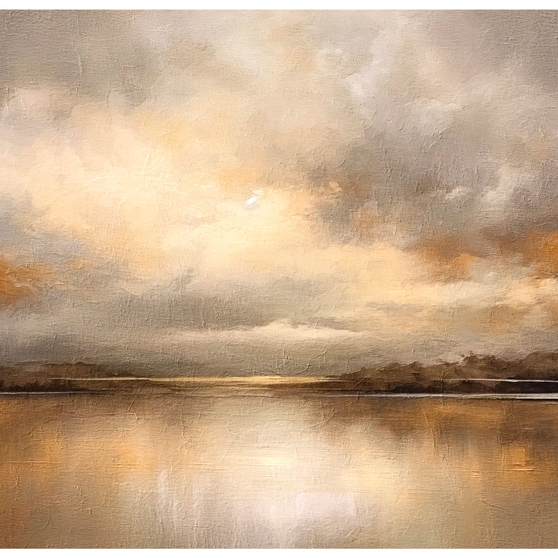 Grey Skies and Sunlit Waters Art Print 3