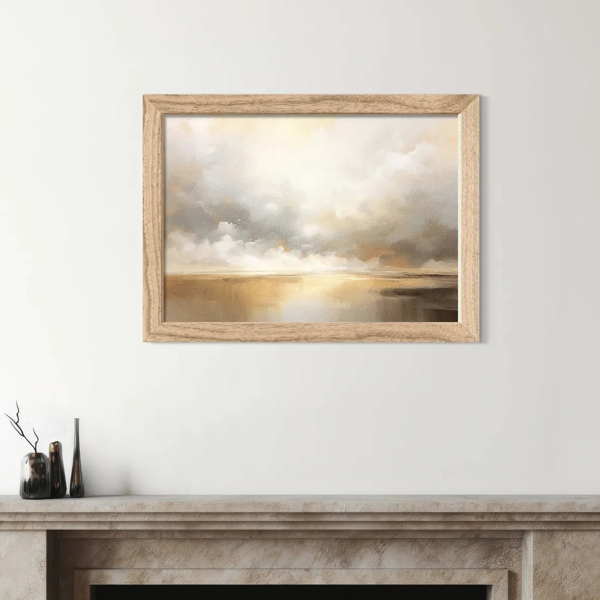Bright Sun and Golden Reflections Art Print 2