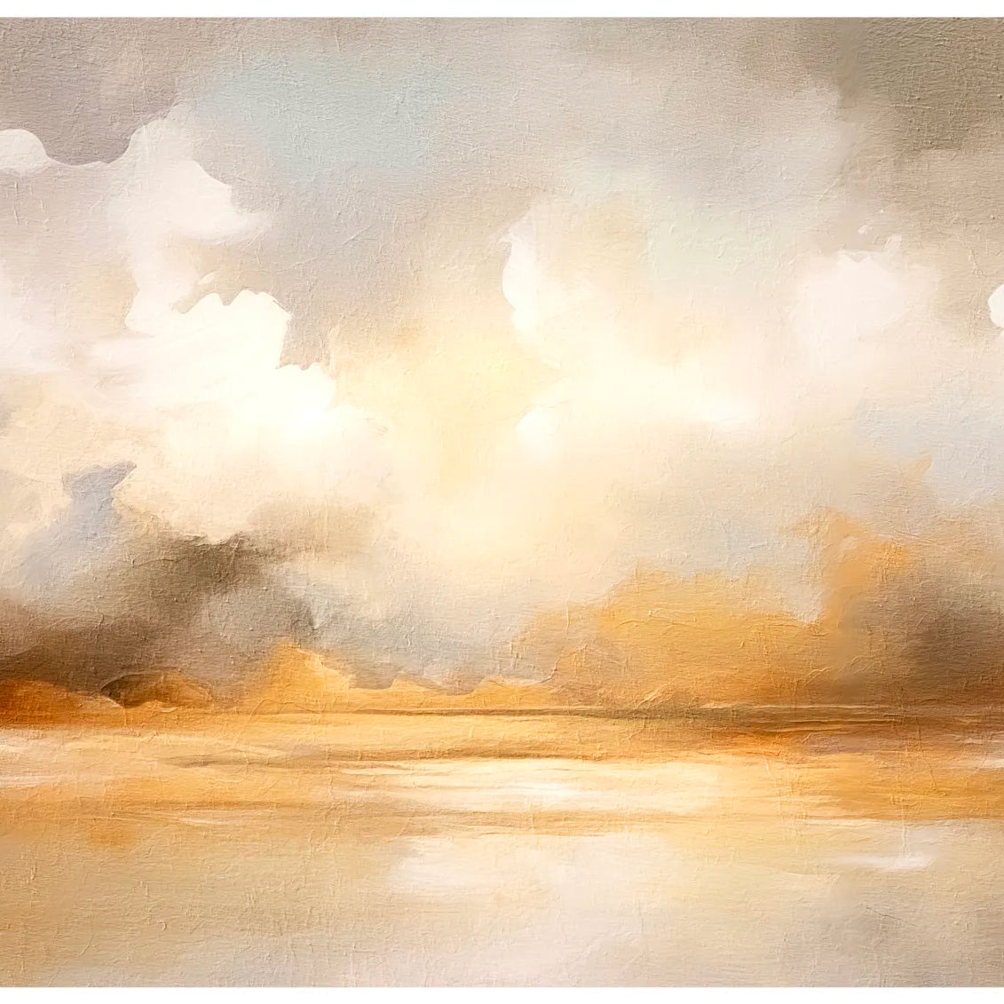 Golden Horizon and Light Skies Art Print 3