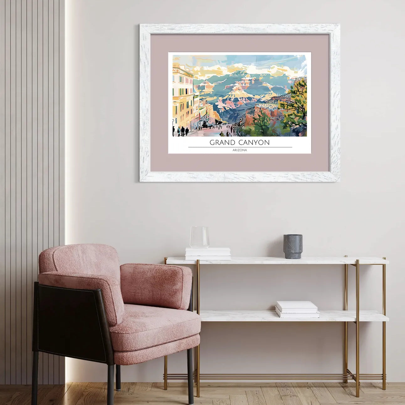 Majestic Grand Canyon - Arizona Natural Wonder Art Print