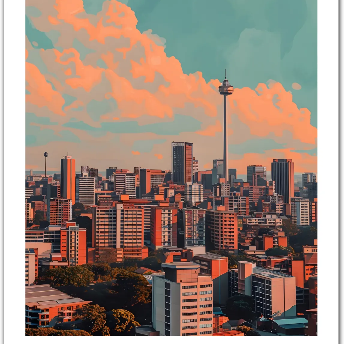 Johannesburg South Africa Art Print