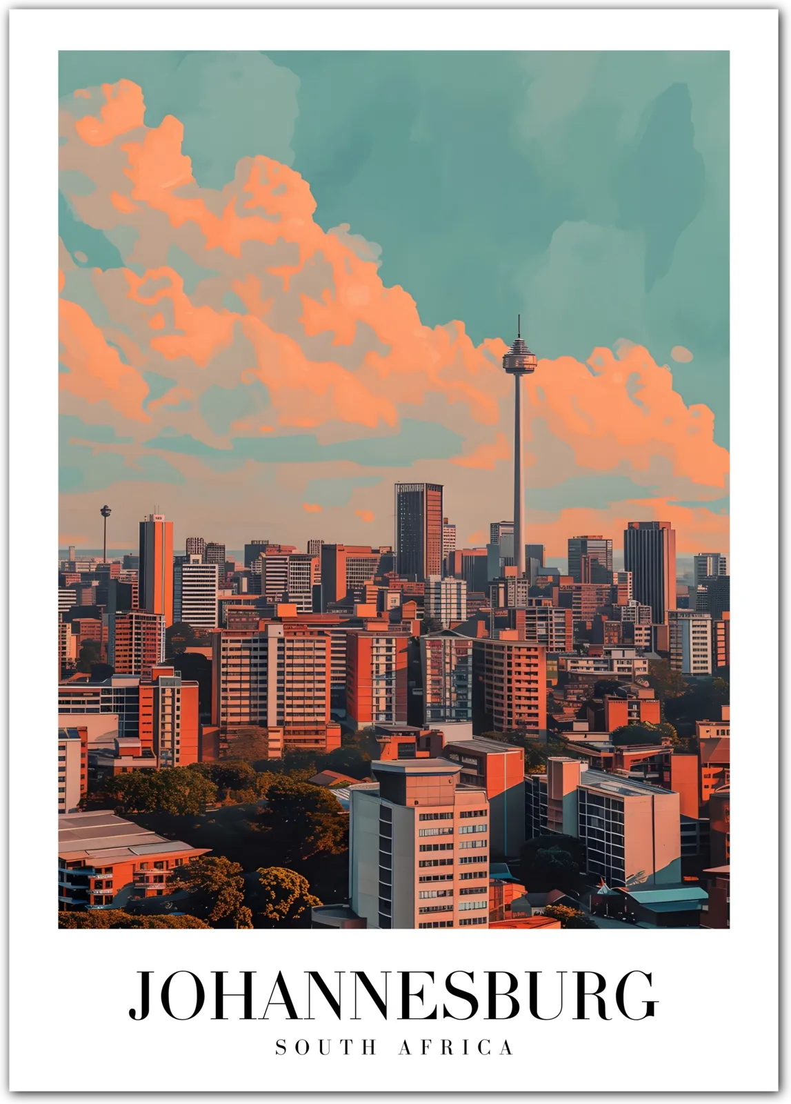 Johannesburg South Africa Art Print