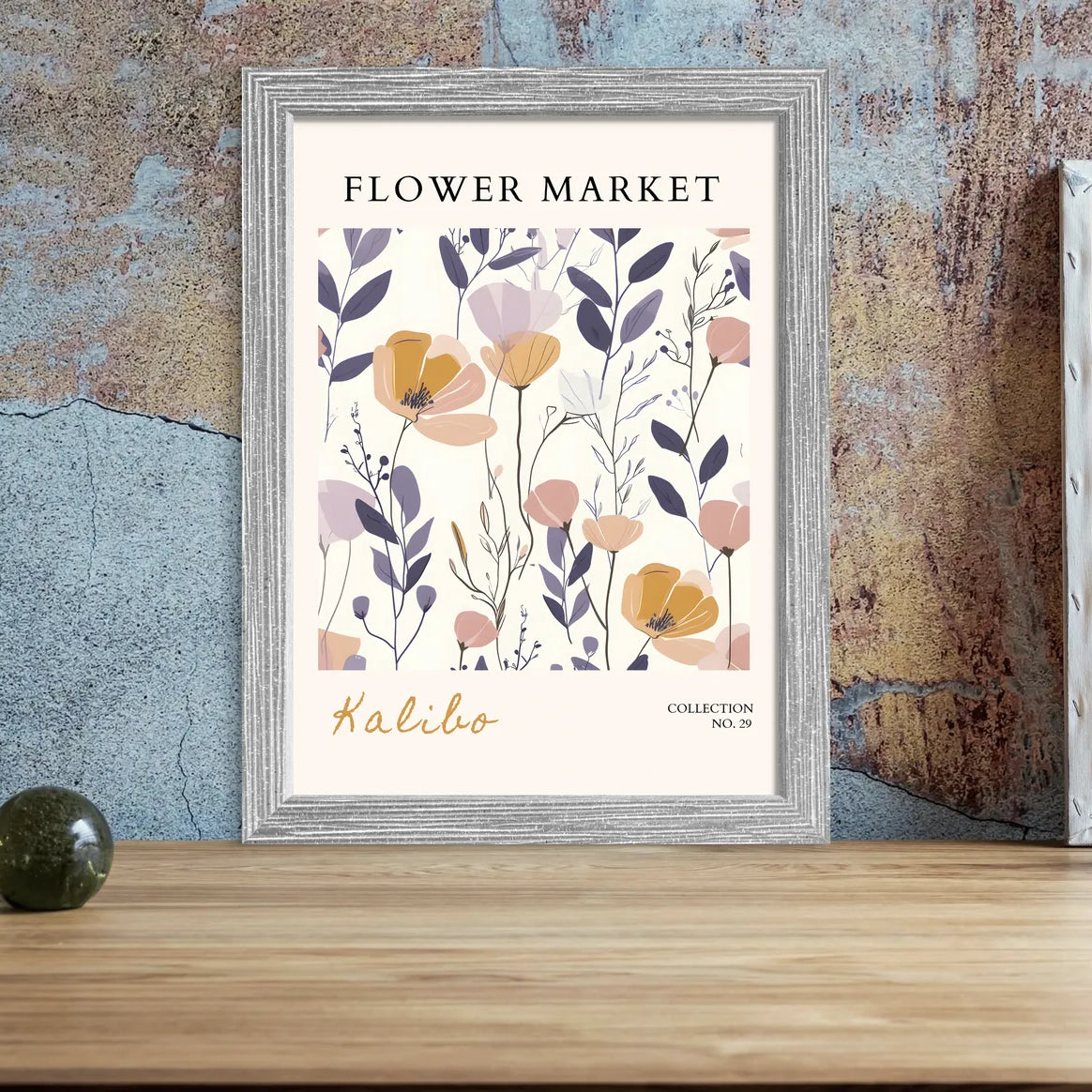 Kalibo Wildflower Sketch Art Print – Delicate Filipino Botanical Wall Decor