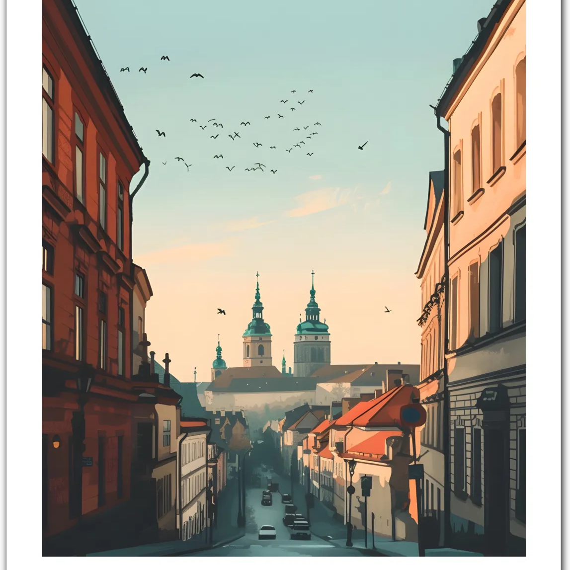 Krakow Poland Art Print