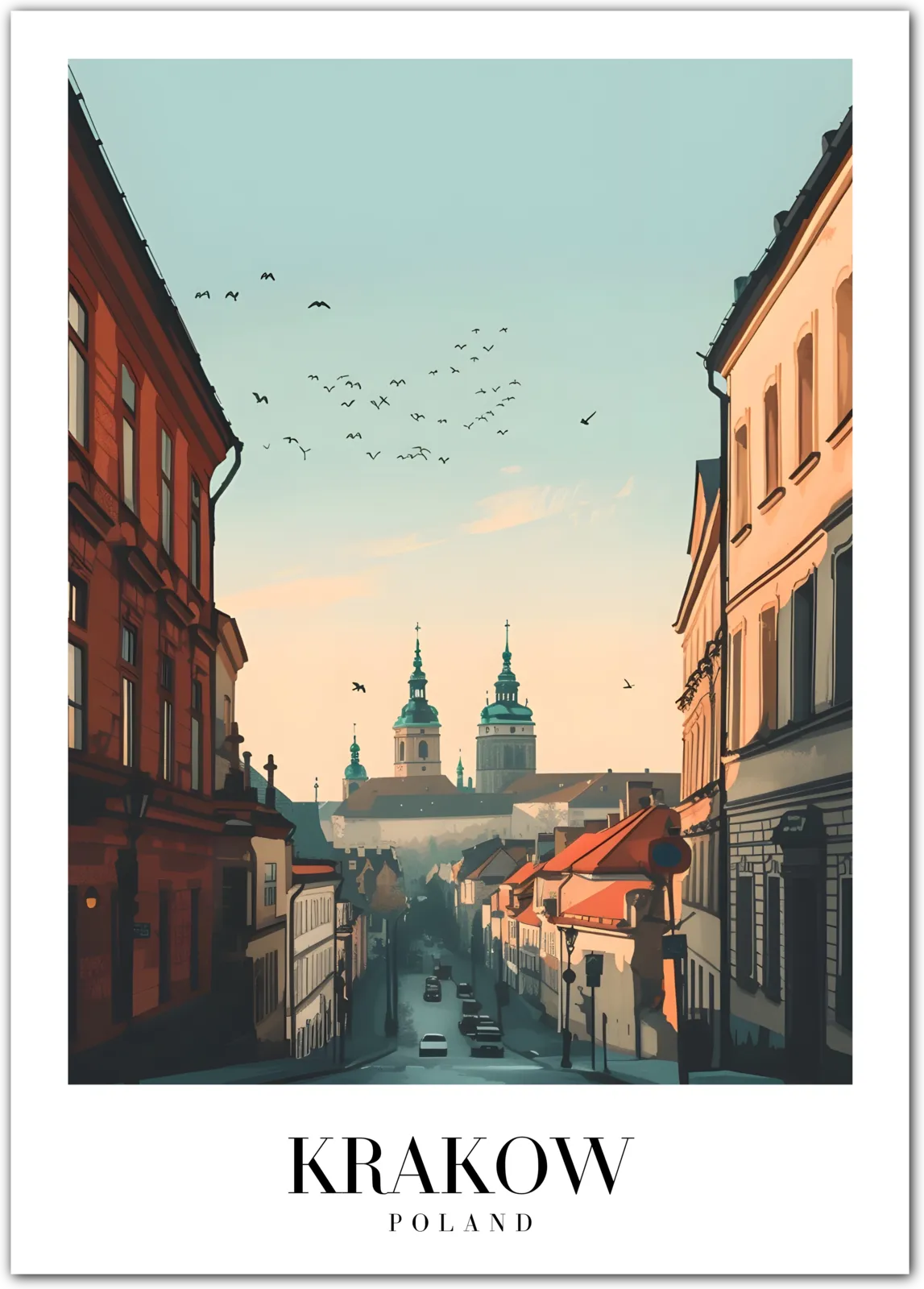 Krakow Poland Art Print