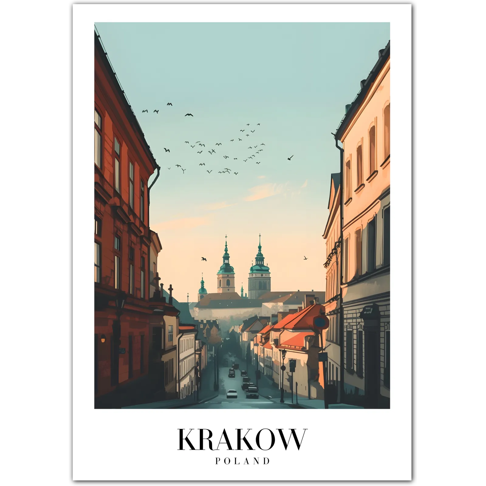 Krakow Poland Art Print