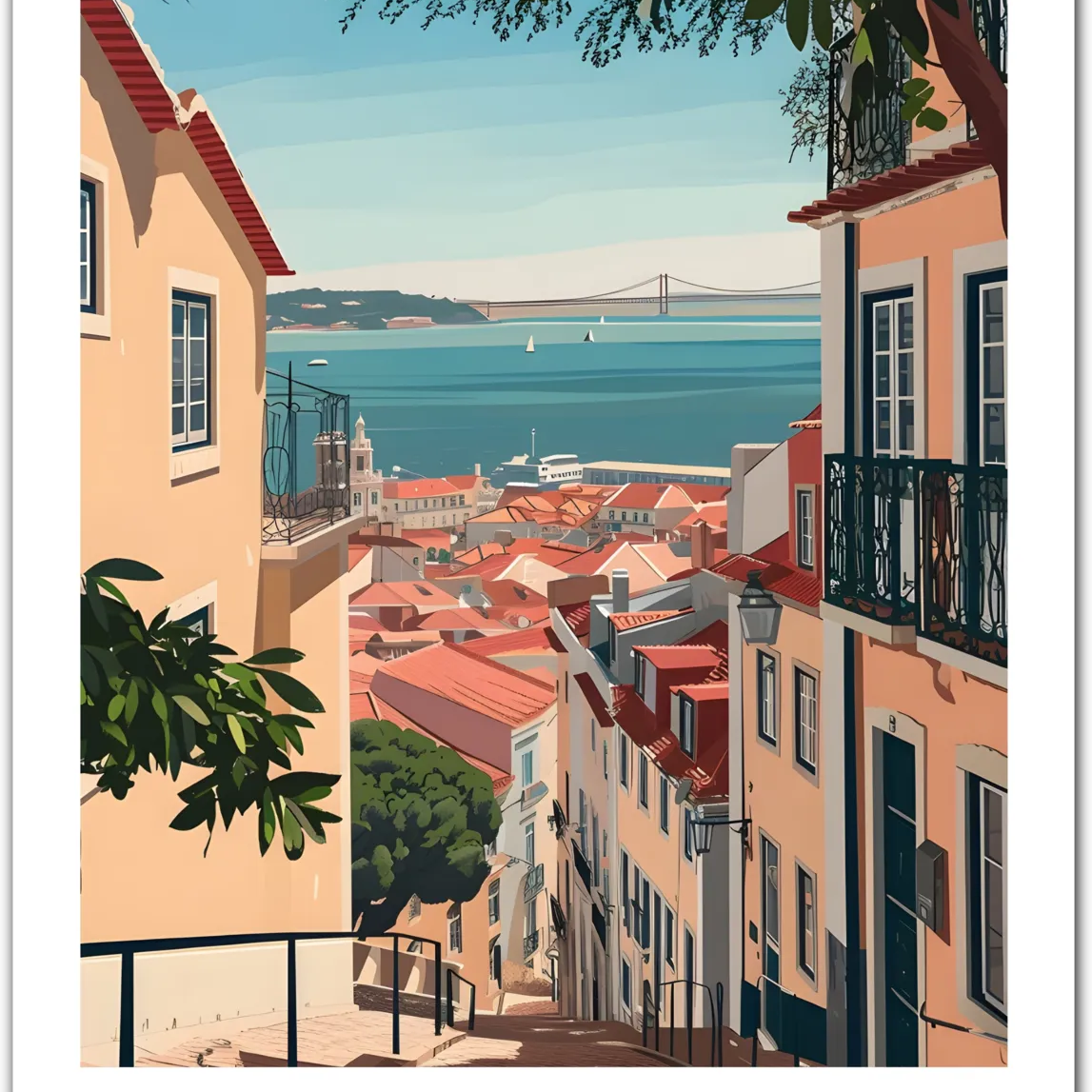 Lisbon Portugal Art Print