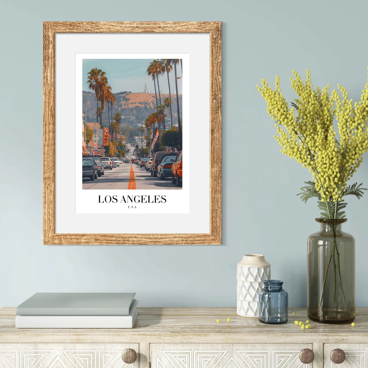 Los Angeles USA Art Print