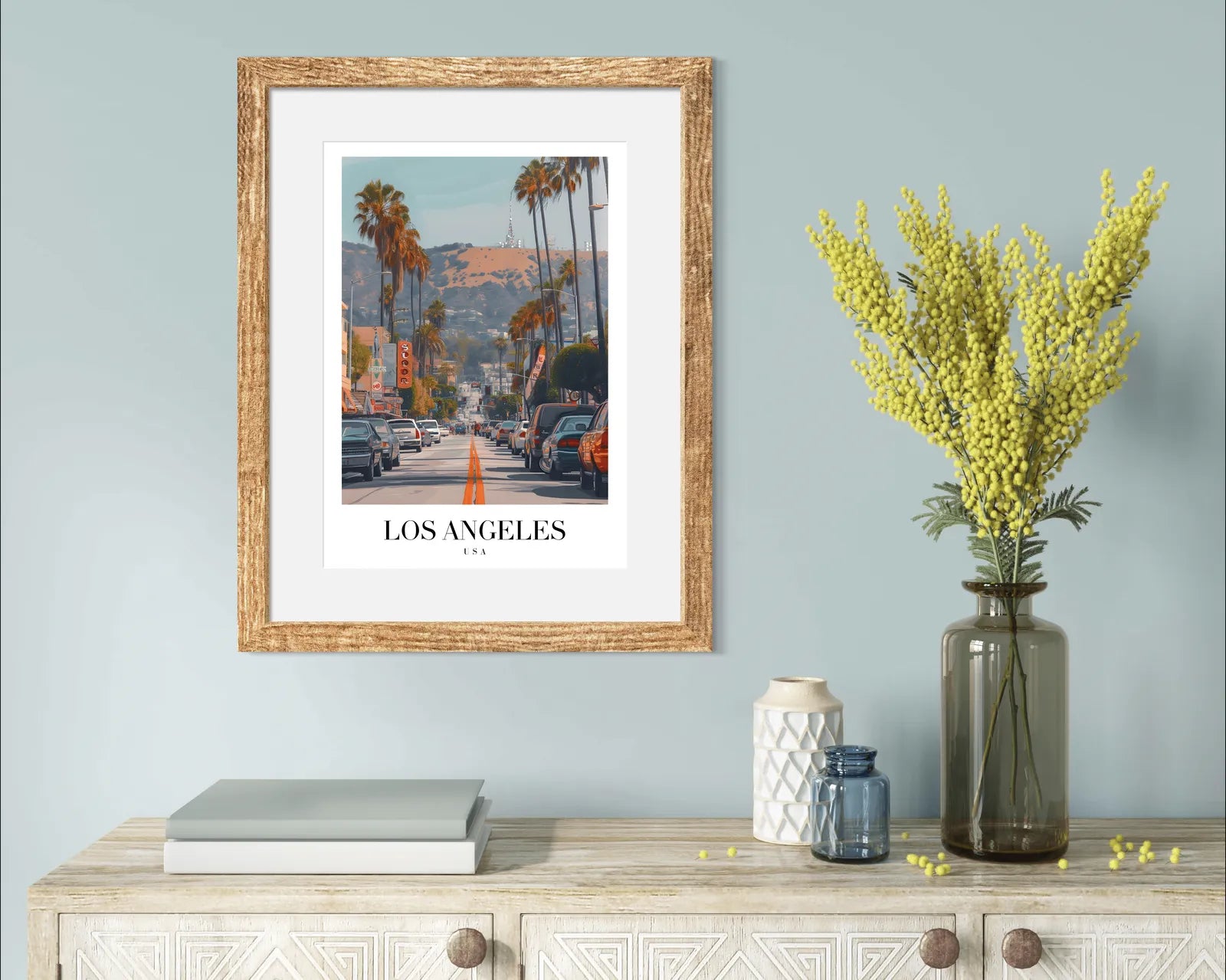 Los Angeles USA Art Print