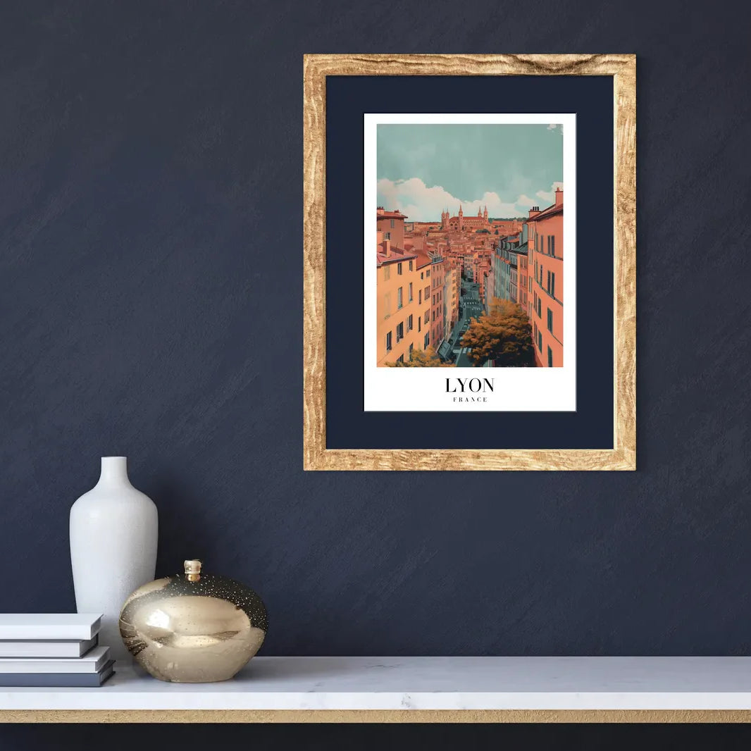 Lyon France Art Print