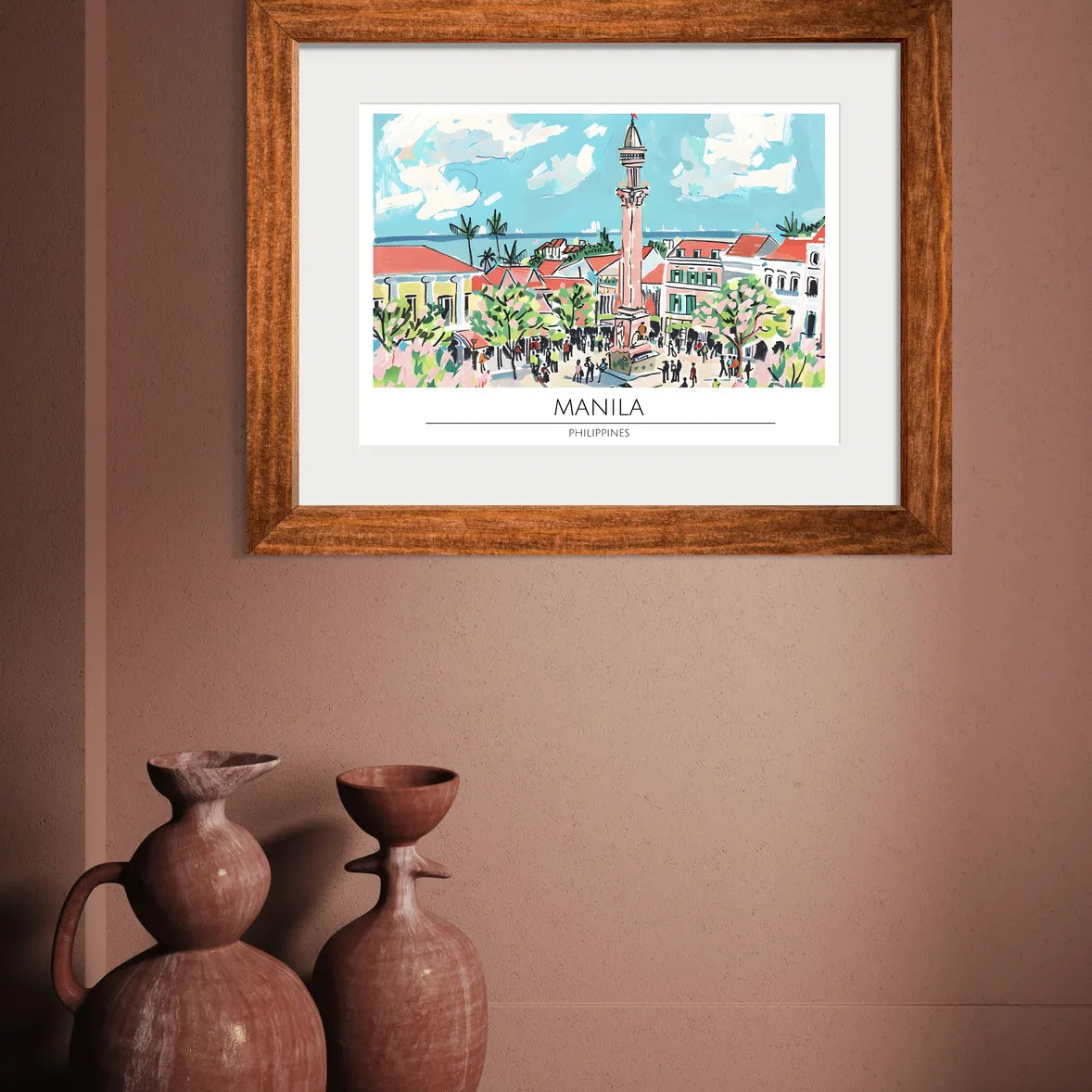 Historic Manila - Philippines Cityscape Art Print