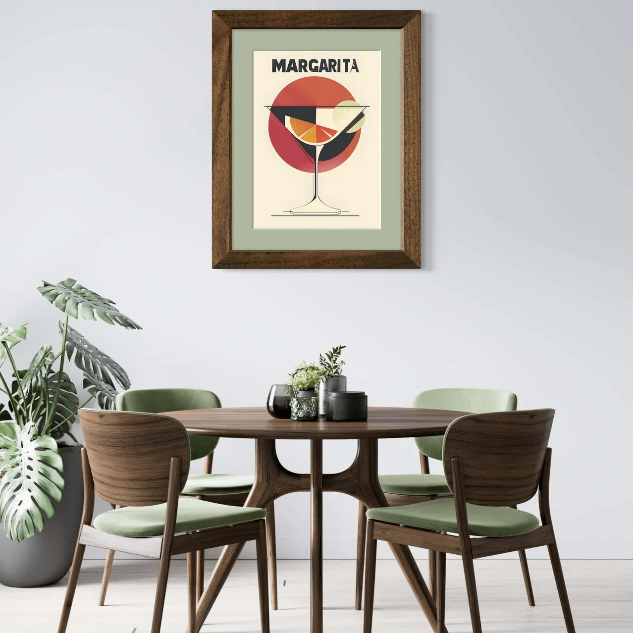 Vintage Margarita Art Print – 1920s Inspired Retro Decor 2