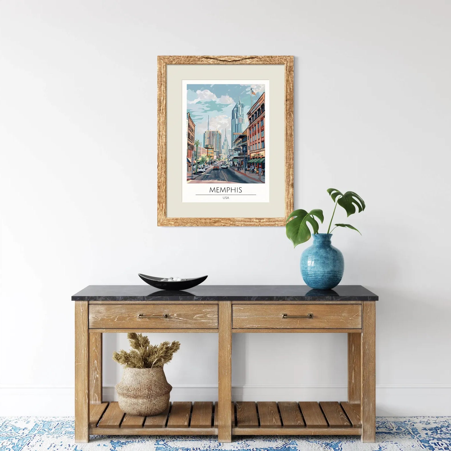 Memphis Art Print - Dynamic City Views of Tennessee’s Cultural Hub