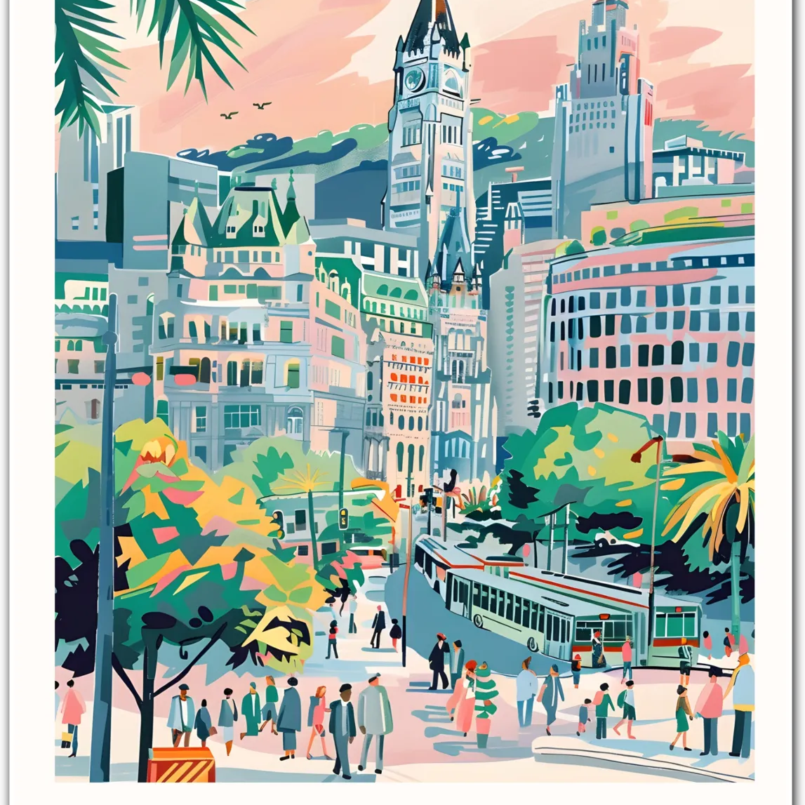 Montreal Art Print - Urban Views of Canada’s Beautiful French-Inspired City