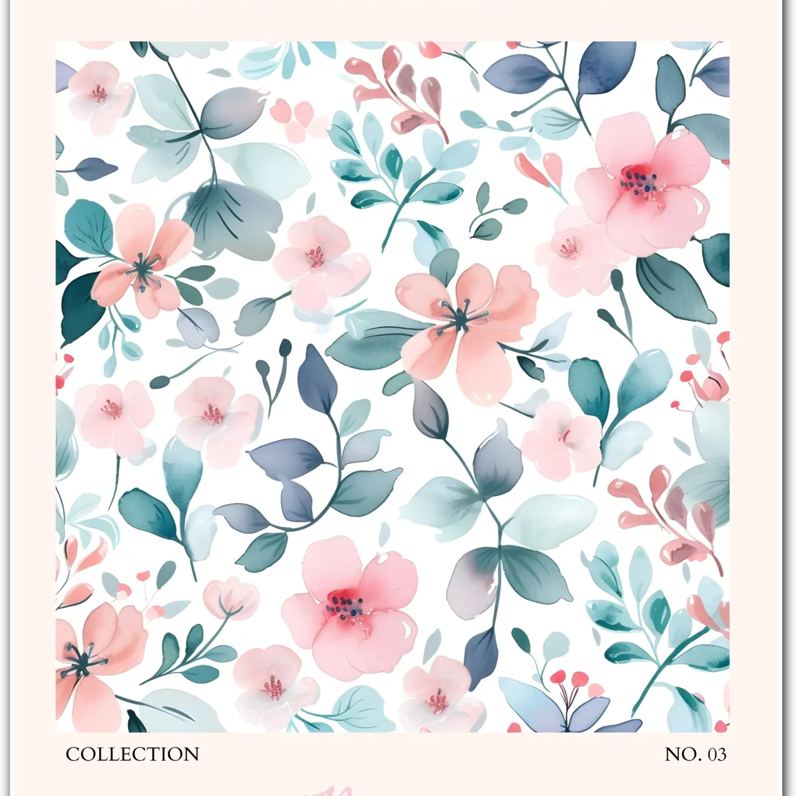 Nice Flower Market Art Print – Watercolour Florals of the French Riviera