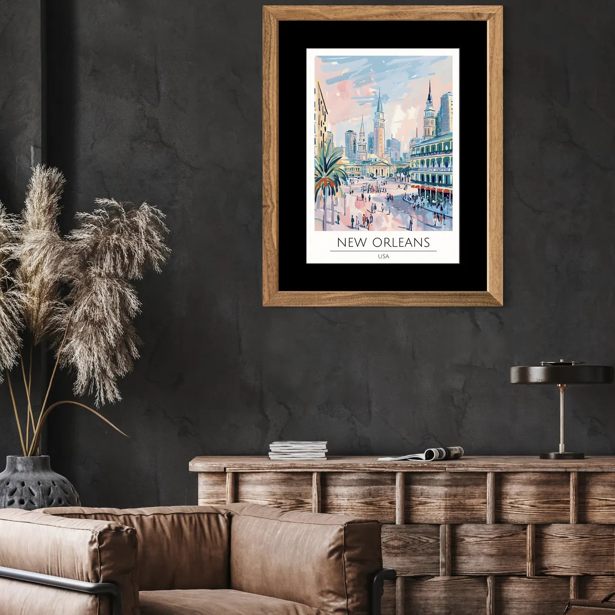 New Orleans Art Print - Lively Views of the French Quarter