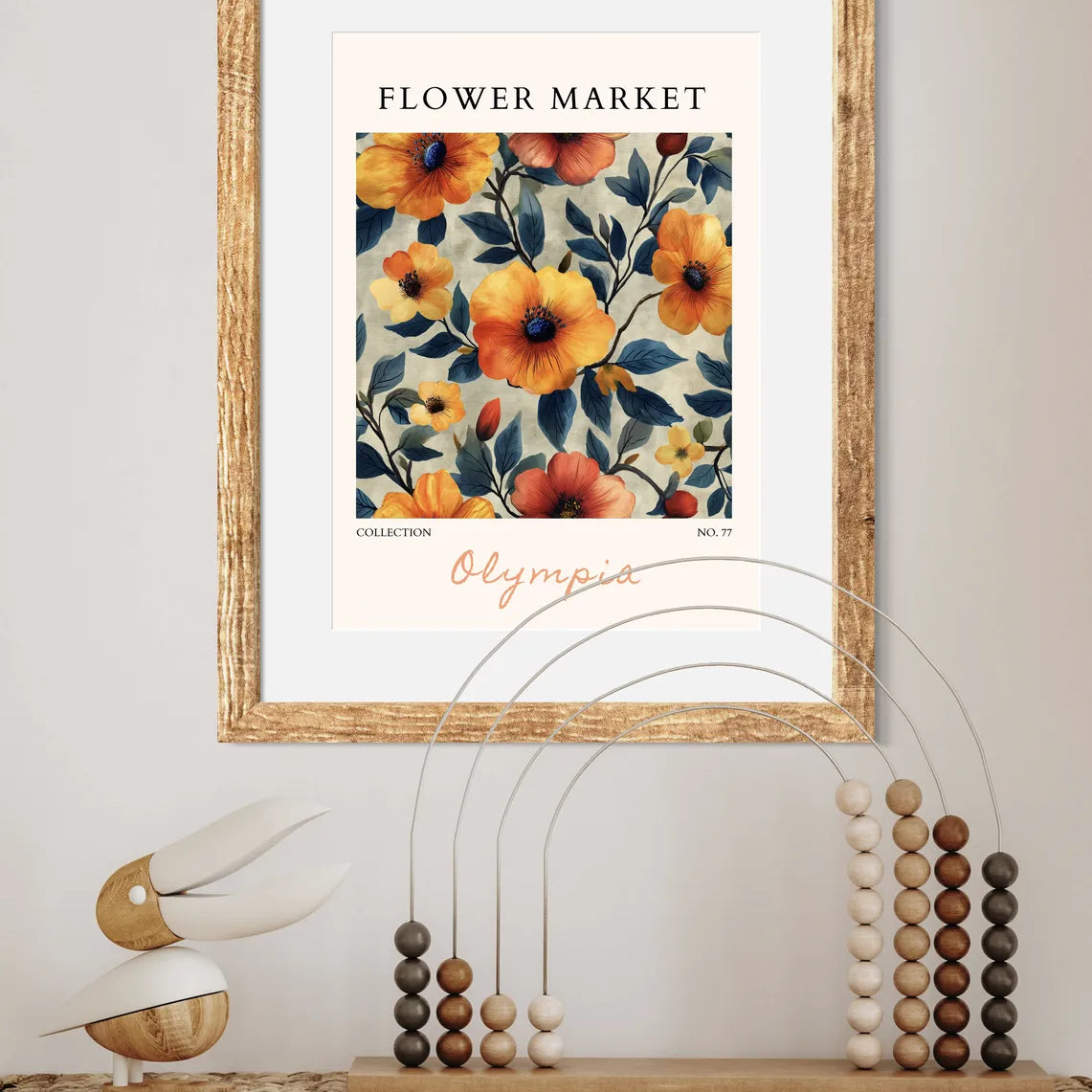 Sunset Blooms – Olympia Botanical Watercolour