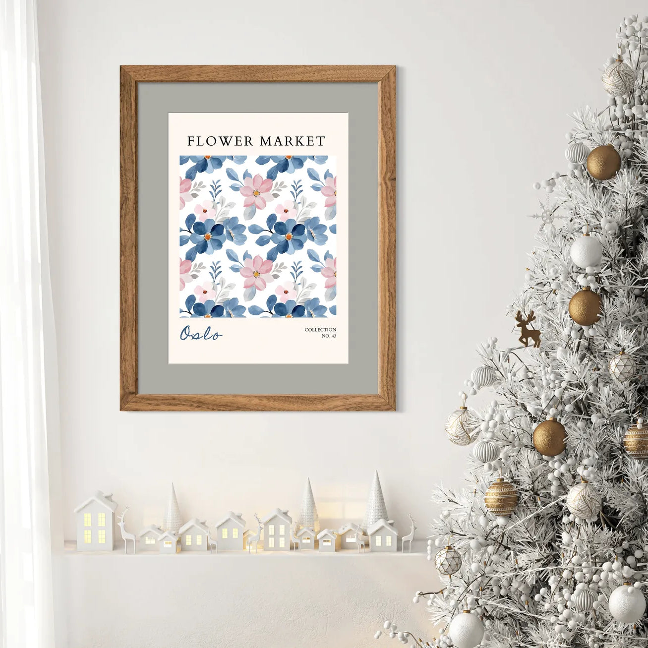 Blush & Blue Whimsy – Oslo Soft Floral Watercolour