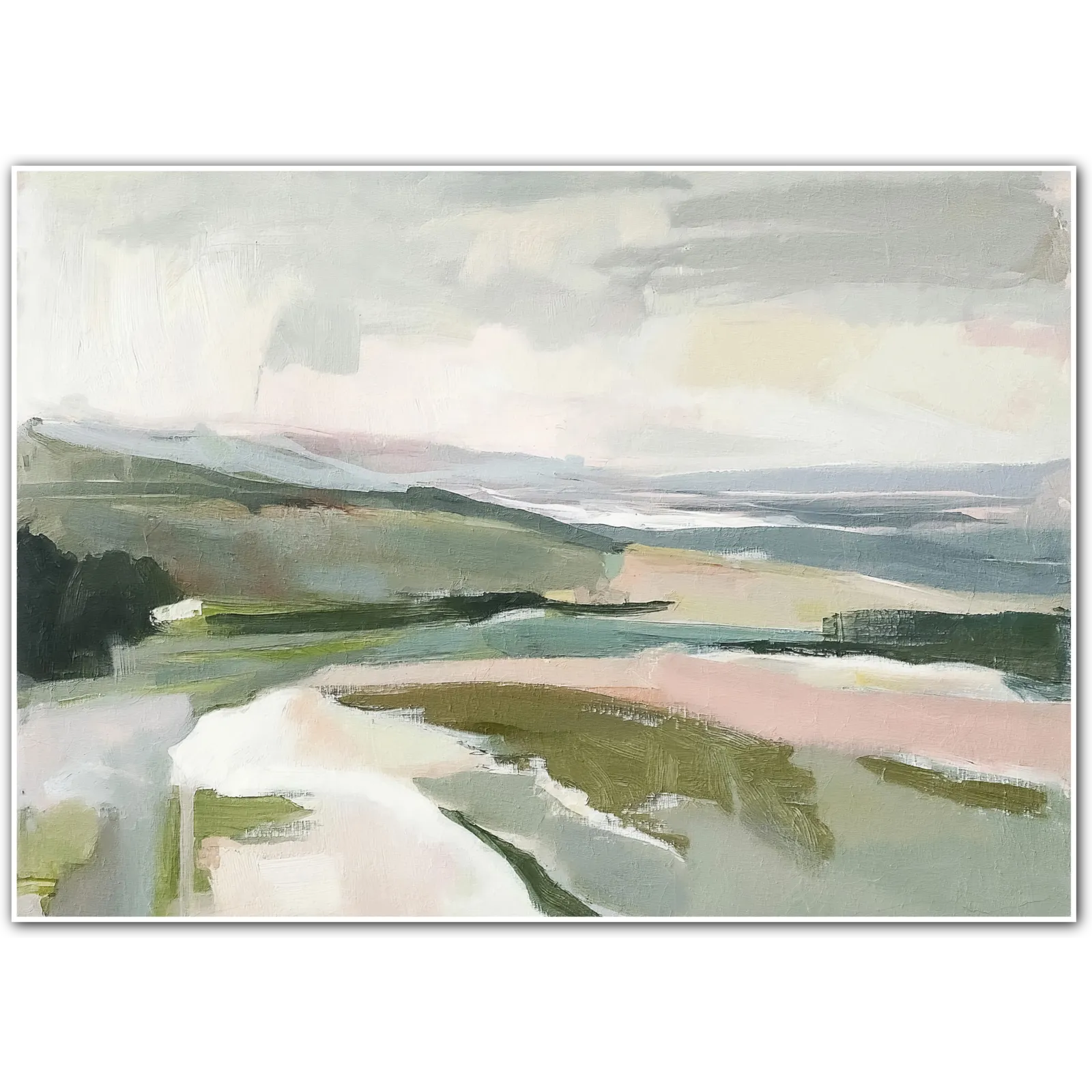 Wandering Fields – Dreamscape of Soft Light and Quiet Distance