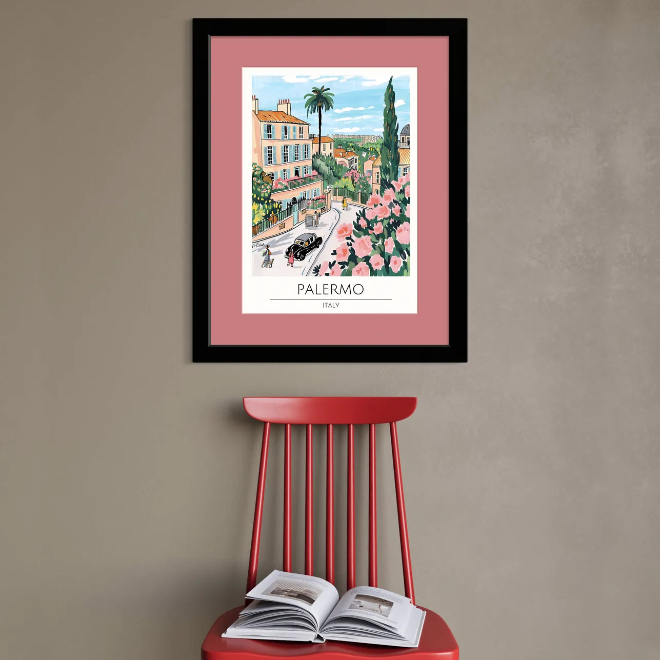 Palermo Italy Art Print