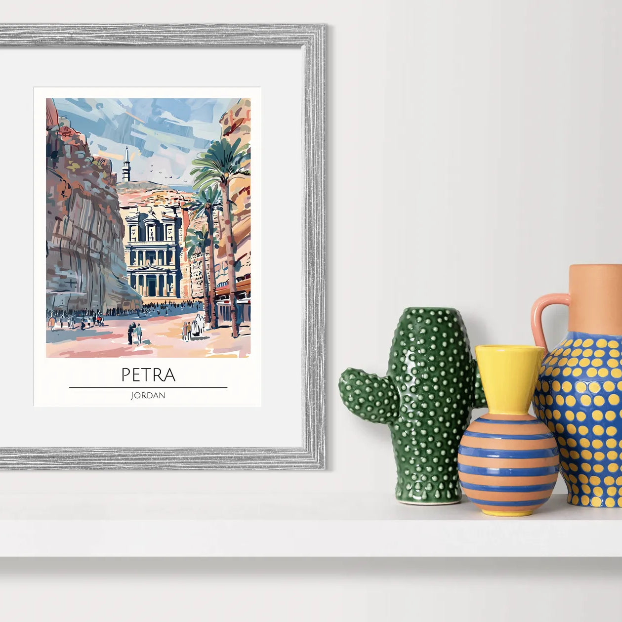 Petra Jordan Art Print