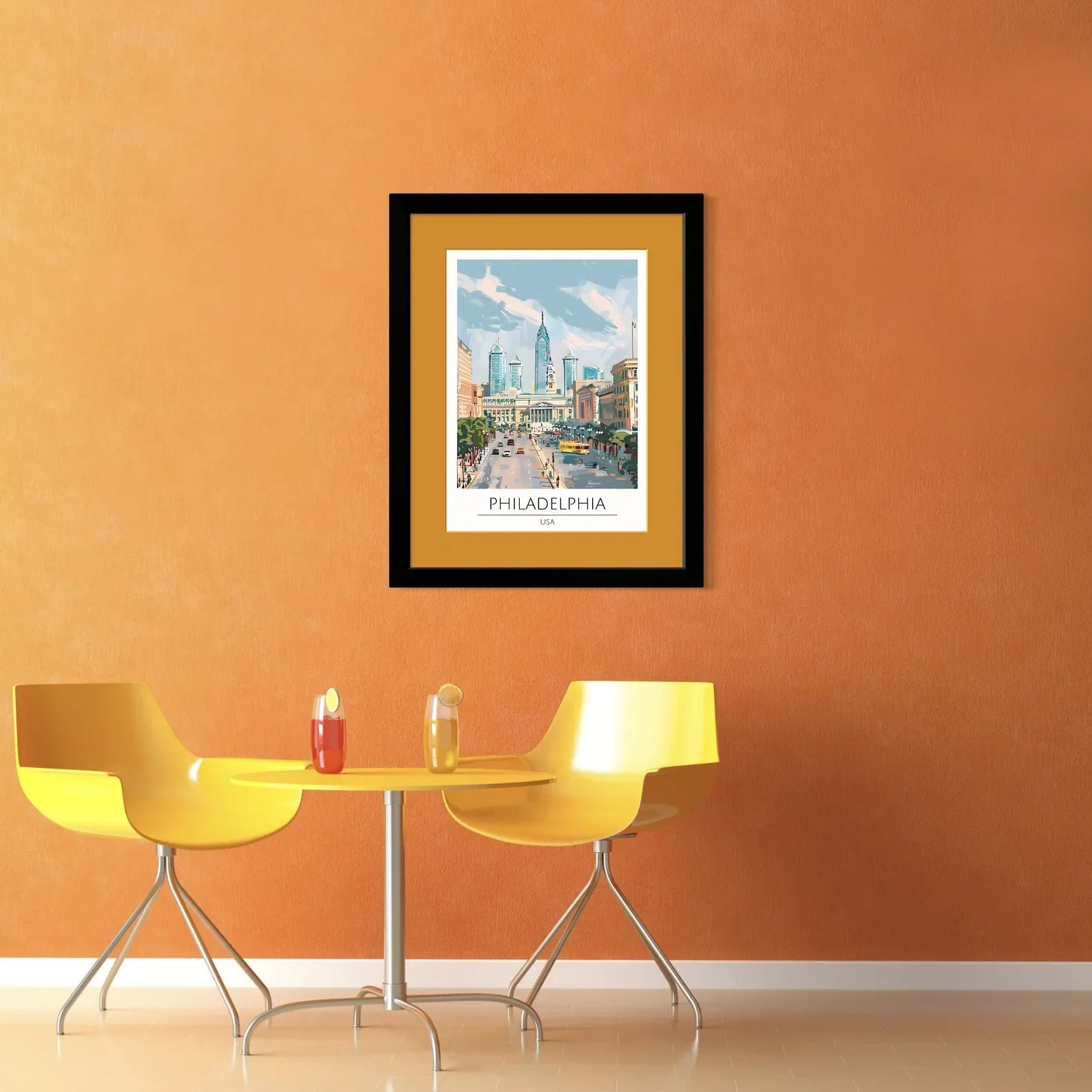 Philadelphia USA Art Print