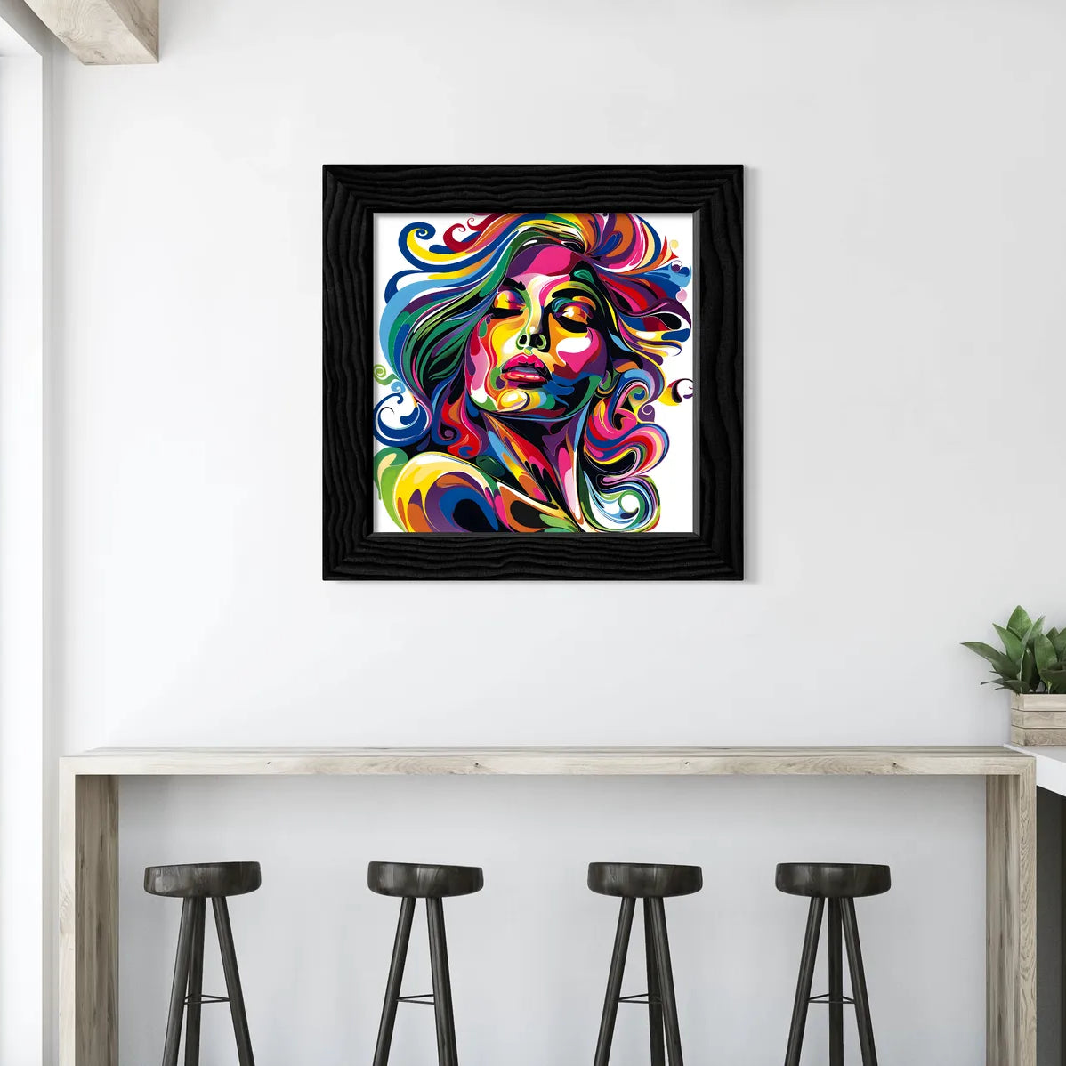 Iconic Pop Art Female Wall Art 2