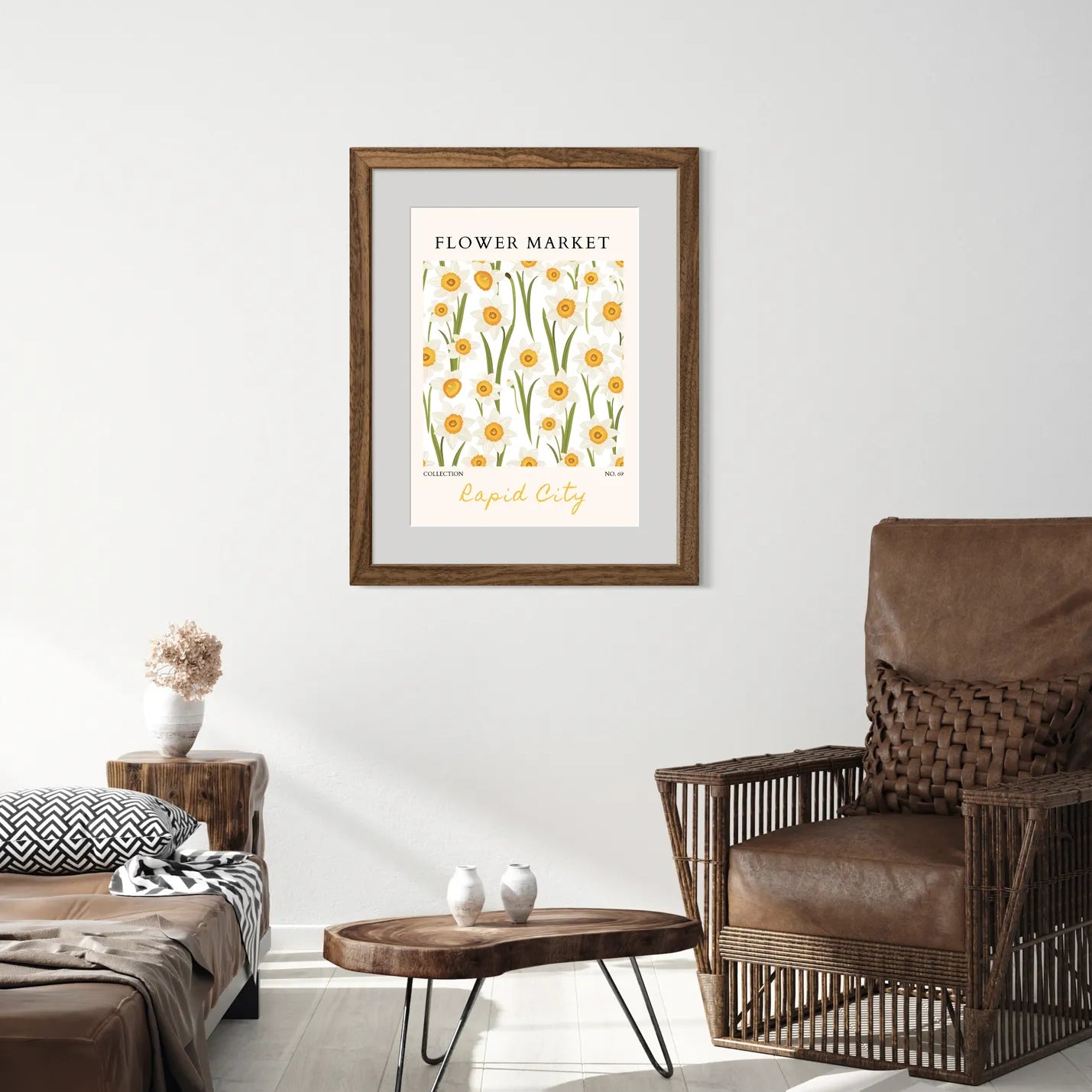 Daffodil Days in Rapid City – Bright Spring Floral Wall Art