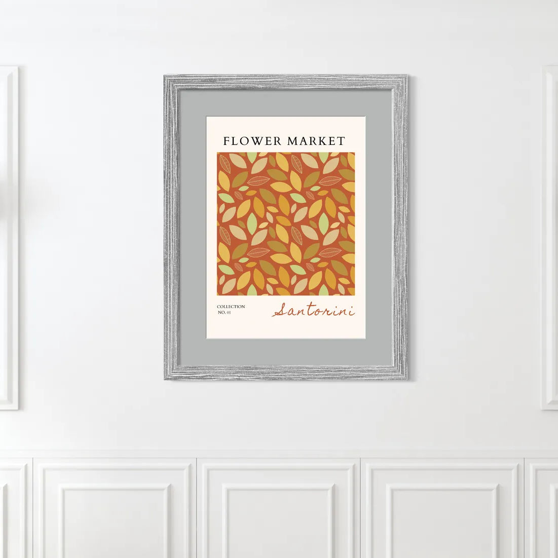 Santorini Garden – Soft Plum and Blush Floral Watercolour