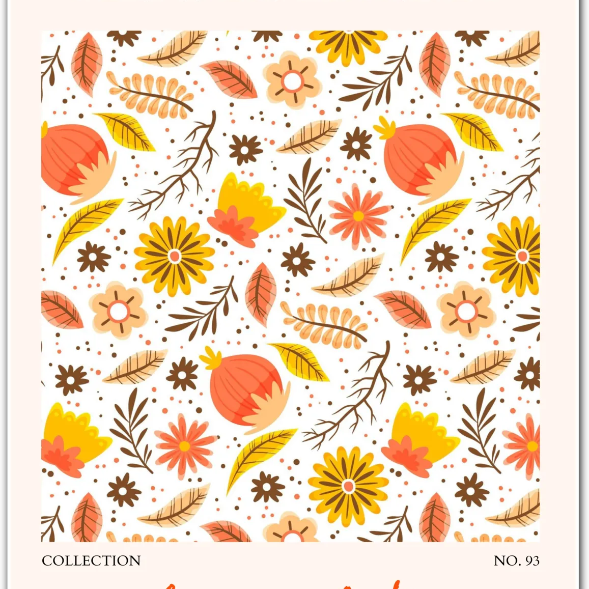 Sausalito Harvest – Autumn Botanical Illustration