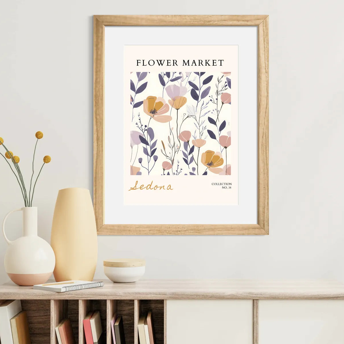 Wild Desert Blooms – Sedona Floral Art Print